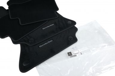 Mercedes-Benz W212 E-Class Sedan Wagon Genuine Carpet Floor Mat Set Black NEW